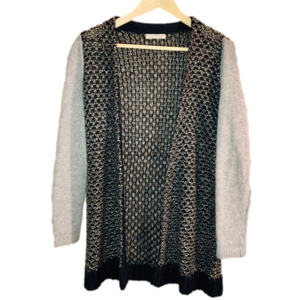 HINGE Nordstrom Angora Rabbit Hair Open Cardigan